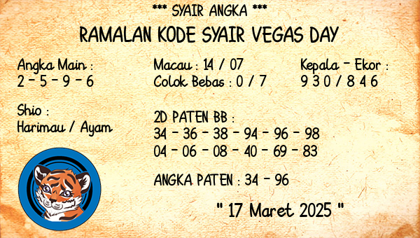 Prediksi Vegas Day