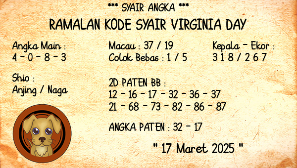 Prediksi Virginia Day