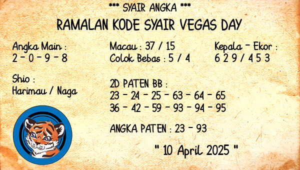 Prediksi Vegas Day