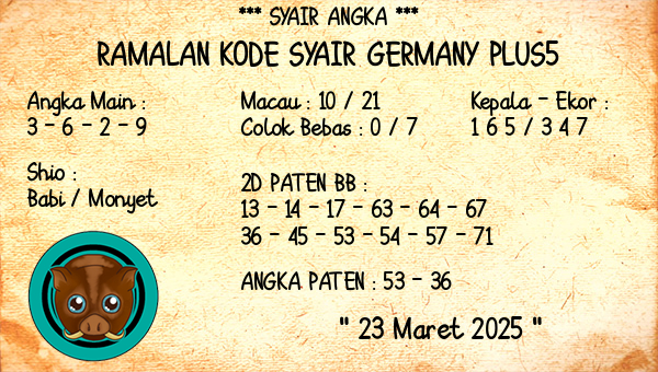 Prediksi Germany Plus5